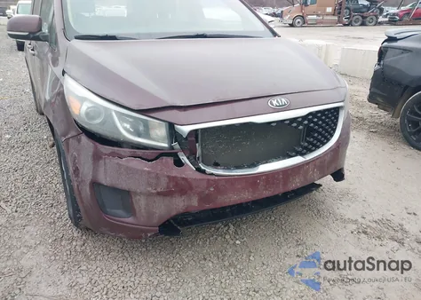 2016 Kia Sedona L z USA, uszkodzony, nr VIN KNDMA5C19G6186144